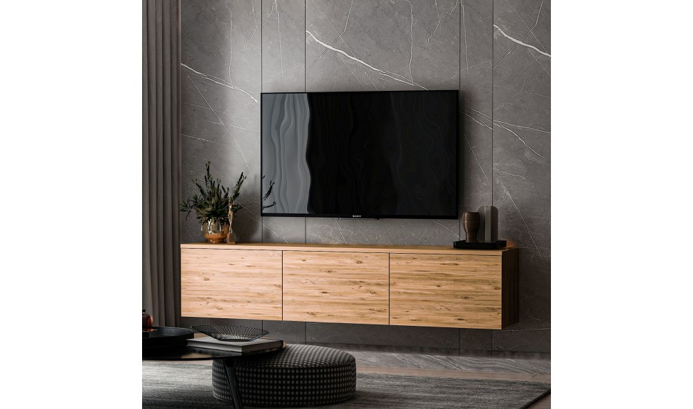 Suport TV, Neon, Pinul Atlantic, 160 x 35 x 32 cm