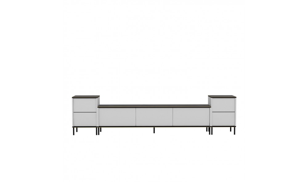 Unitate TV, Imaj, AlbNegruAur, 180 x 45 x 35 cm