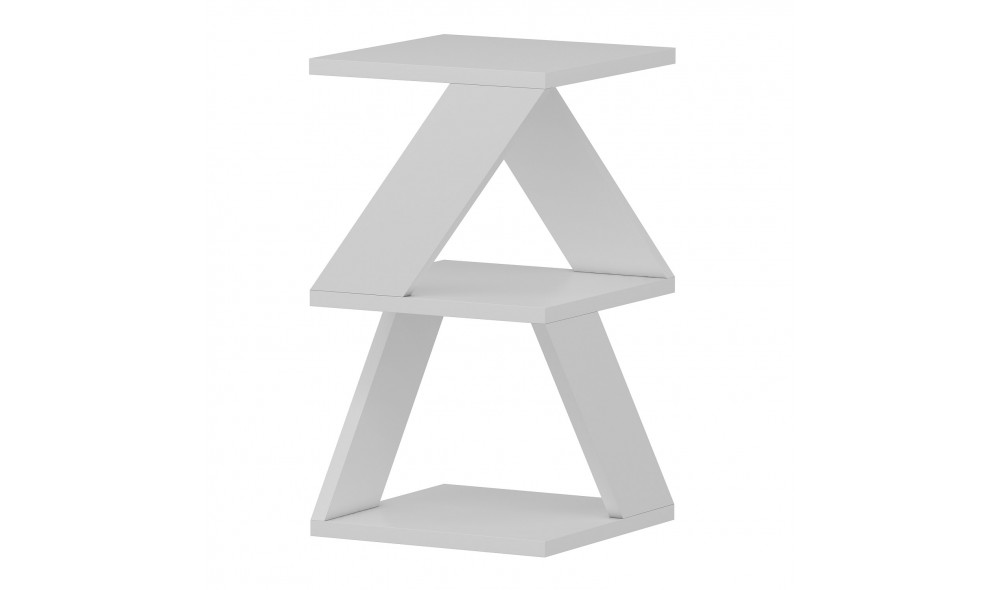 Masa laterala, Albeni, Alb, 30 x 50 x 30 cm