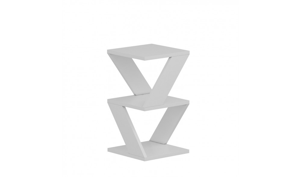 Masa laterala, Albeni, Alb, 30 x 50 x 30 cm