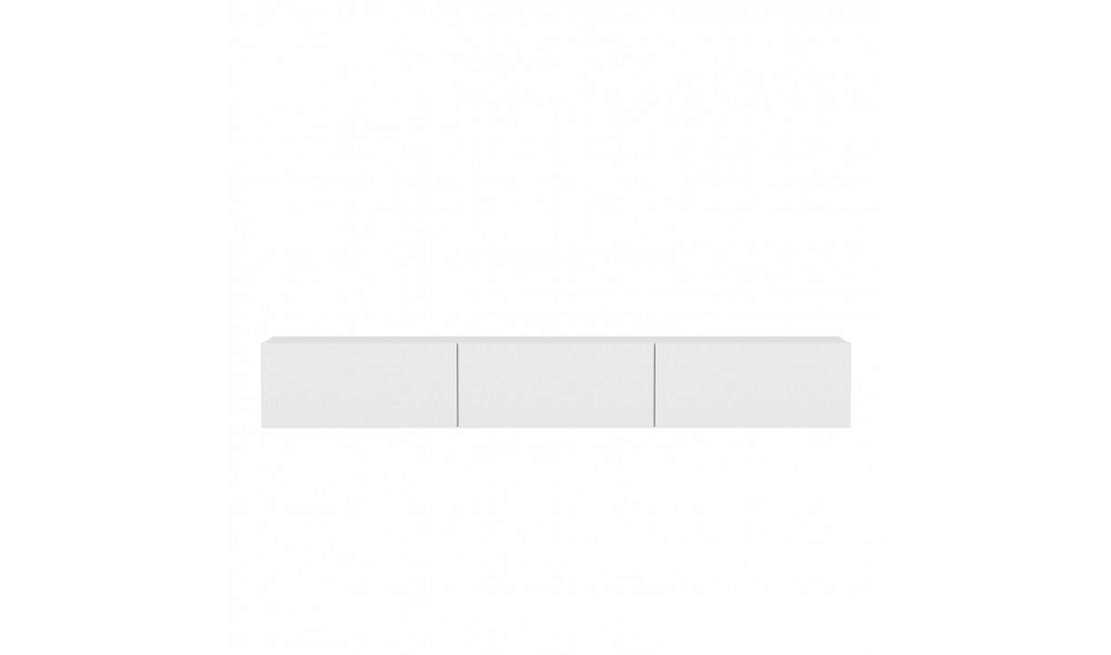 Suport TV, Terra, Alb, 180 x 26 x 31 cm