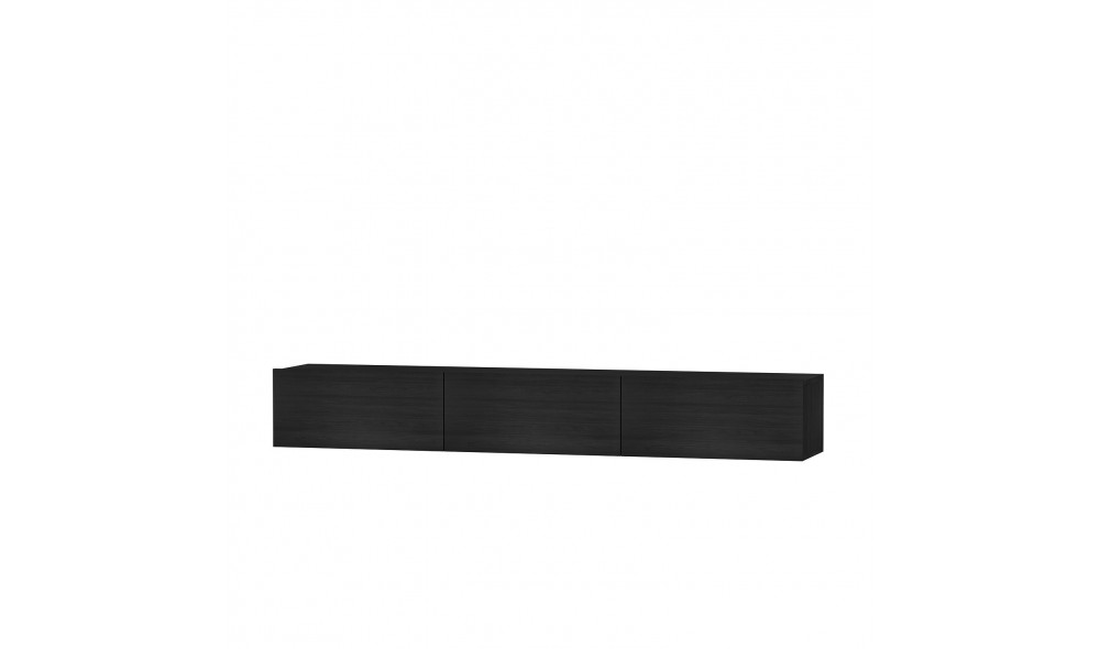 Suport TV, Terra, Negru, 180 x 26 x 31 cm