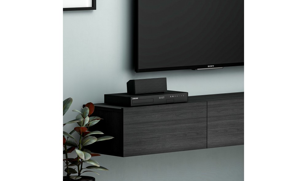 Suport TV, Terra, Negru, 180 x 26 x 31 cm