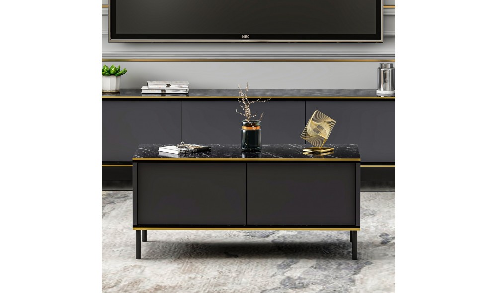 Masuta de cafea, Imaj, Antracit, 90 x 40 x 45 cm