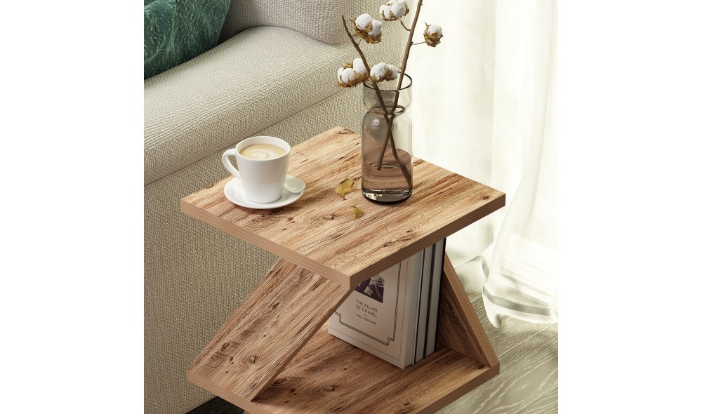 Masa laterala, Albeni, Pinul Atlantic, 30 x 54 x 30 cm