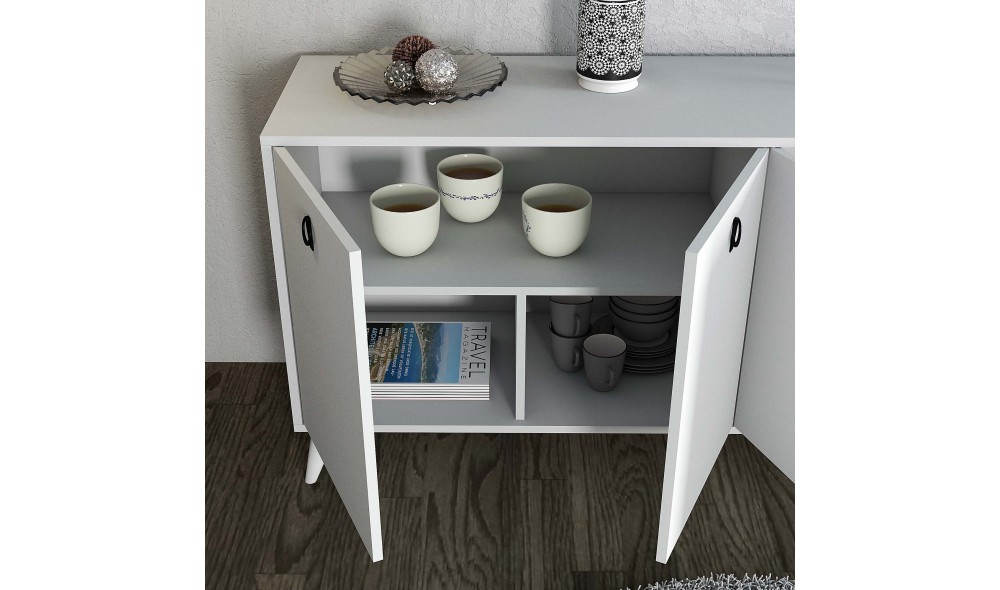 Consola, Elite 1614, Alb, 180 x 80 x 45 cm