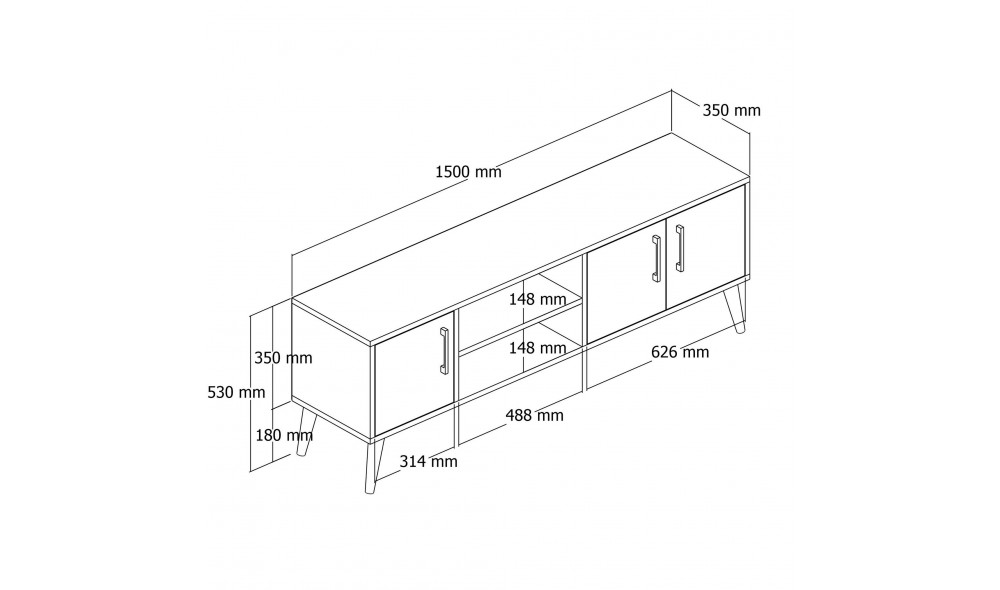 Suport TV Exxen - 1580