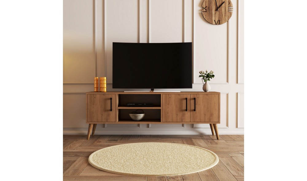 Suport TV, Exxen - 1586, Stejar, 150 x 52 x 34 cm