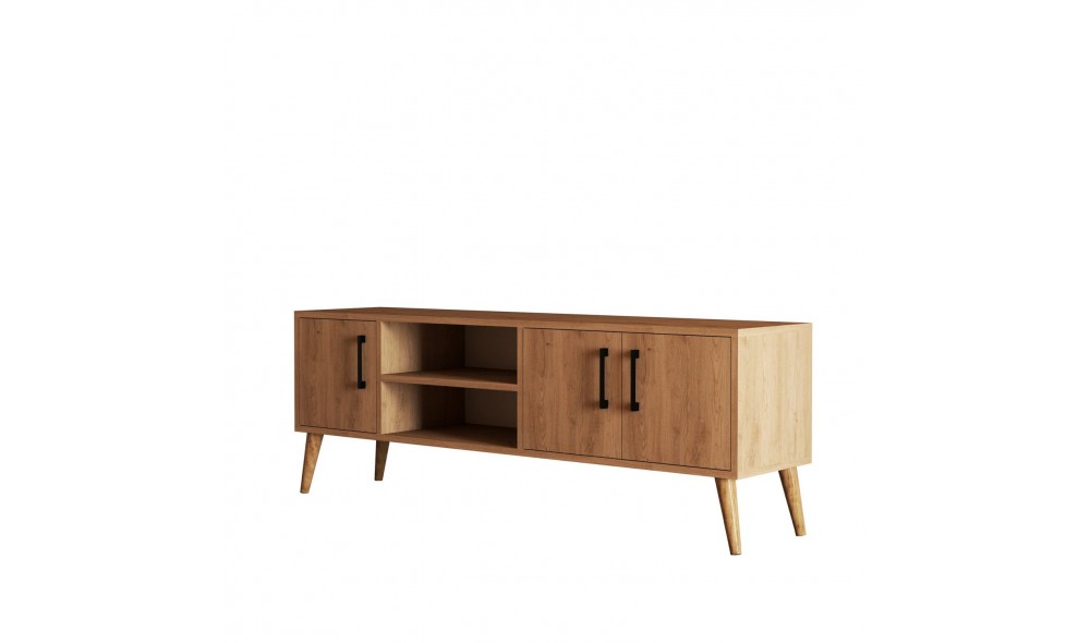 Suport TV, Exxen - 1586, Stejar, 150 x 52 x 34 cm