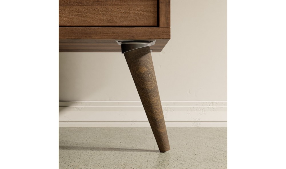 Suport TV, Exxen - 1581, NucAntracit, 180 x 53 x 35 cm