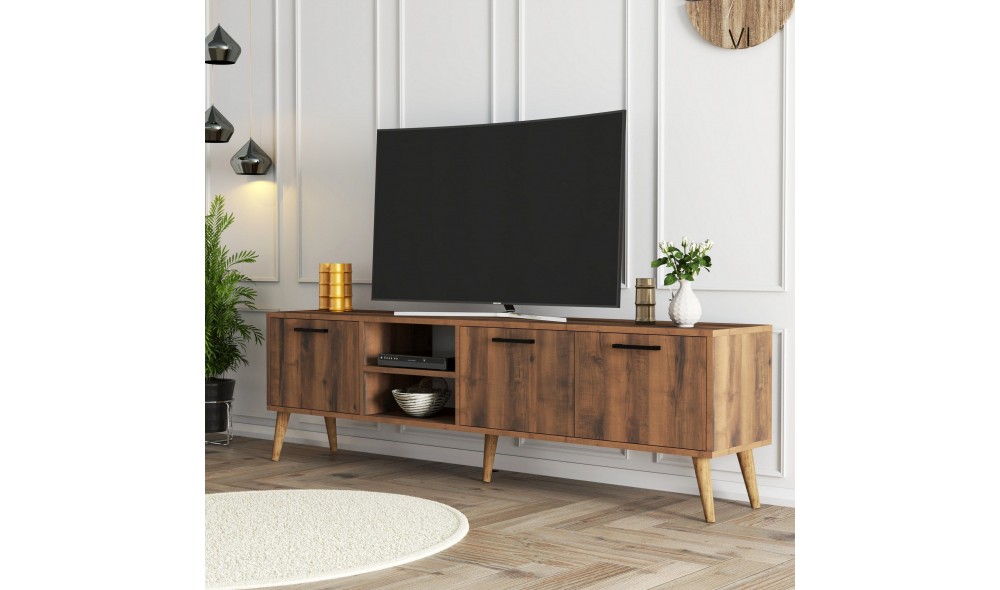 Suport TV, Exxen - 1583, Nuc, 180 x 53 x 35 cm