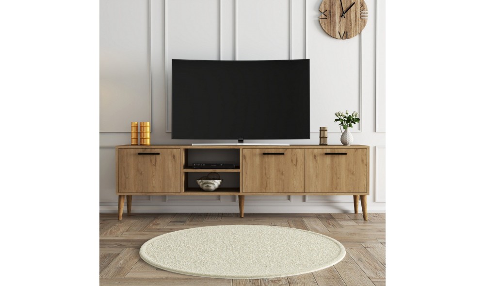 Suport TV, Exxen - 1587, Stejar, 180 x 53 x 35 cm