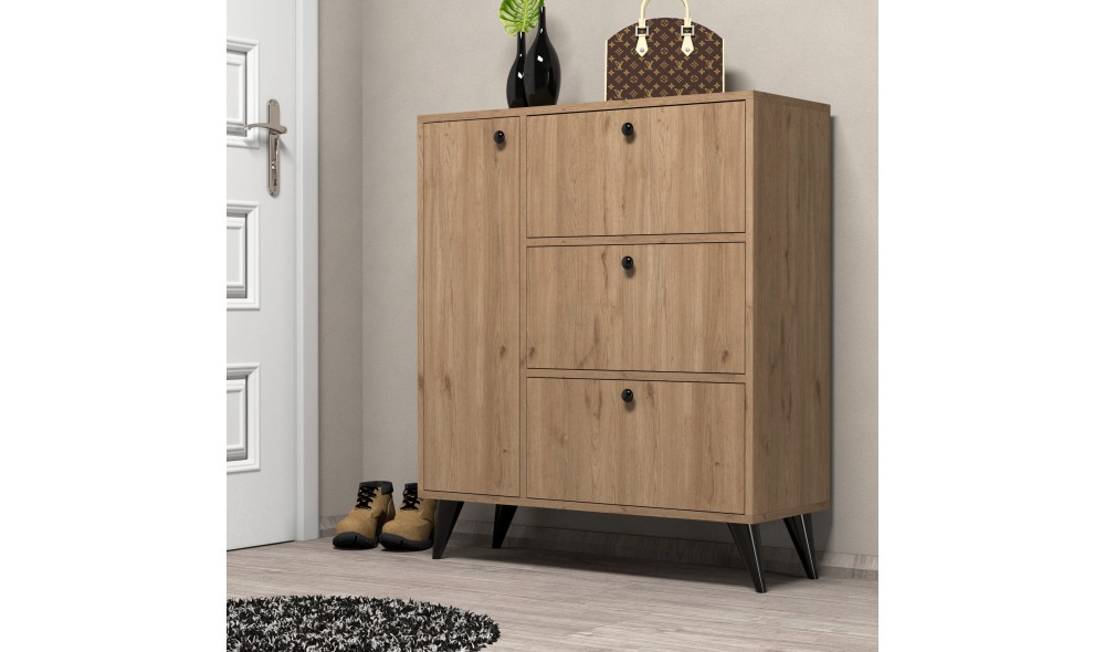 Pantofar, Bella 1802, Stejar, 90 x 105 x 35 cm