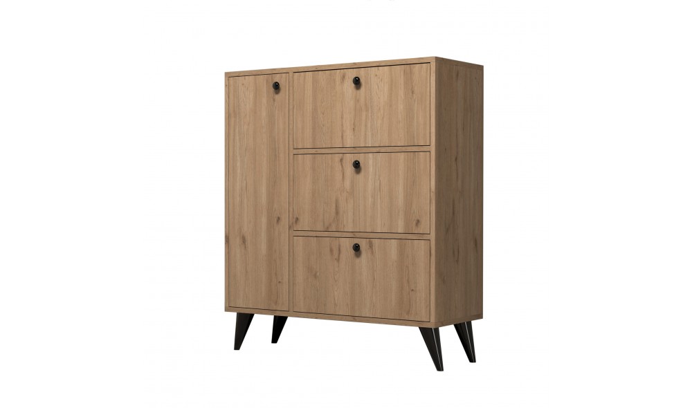 Pantofar, Bella 1802, Stejar, 90 x 105 x 35 cm