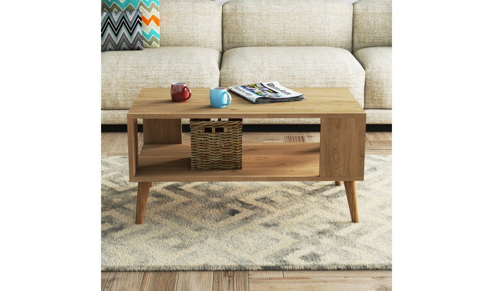 Masuta de cafea, City 2028, Stejar, 90 x 54 x 42 cm
