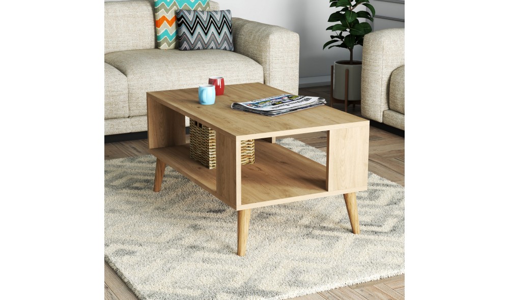 Masuta de cafea, City 2028, Stejar, 90 x 54 x 42 cm