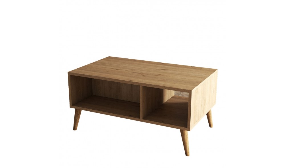 Masuta de cafea, Exxen, Stejar, 90 x 54 x 42 cm