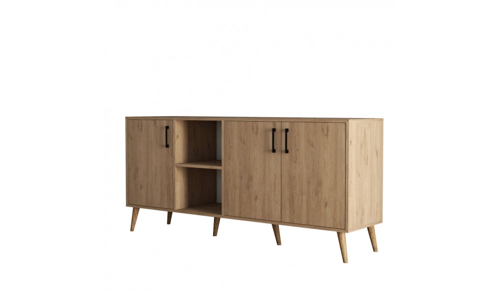 Consola, Exxen - 1626, Stejar, 180 x 80 x 45 cm