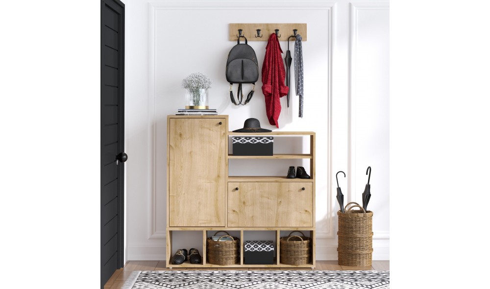 Pantofar, Wess, Stejar, 100 x 120 x 35 cm