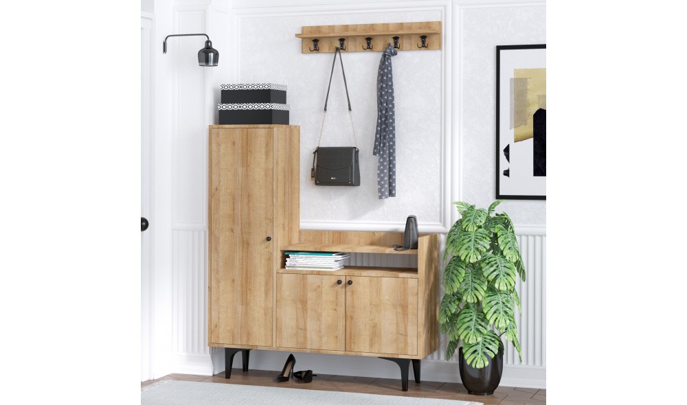 Pantofar, Barney, Stejar, 120 x 116 x 35 cm