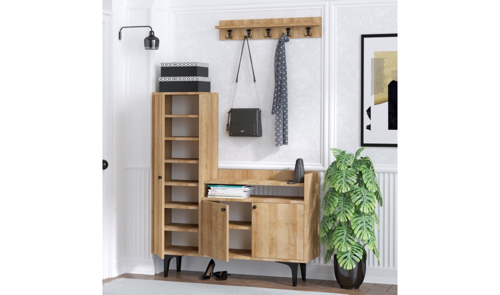 Pantofar, Barney, Stejar, 120 x 116 x 35 cm