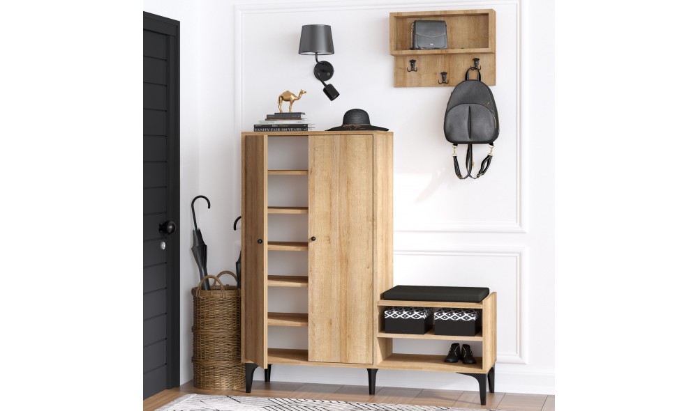 Pantofar, Jess, Stejar, 120 x 137 x 35 cm