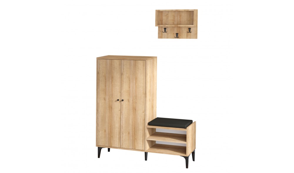 Pantofar, Jess, Stejar, 120 x 137 x 35 cm