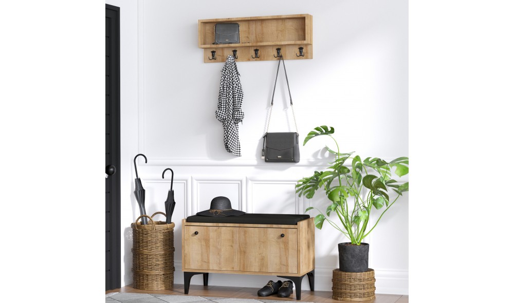 Pantofar, Lena, Stejar, 80 x 49 x 35 cm