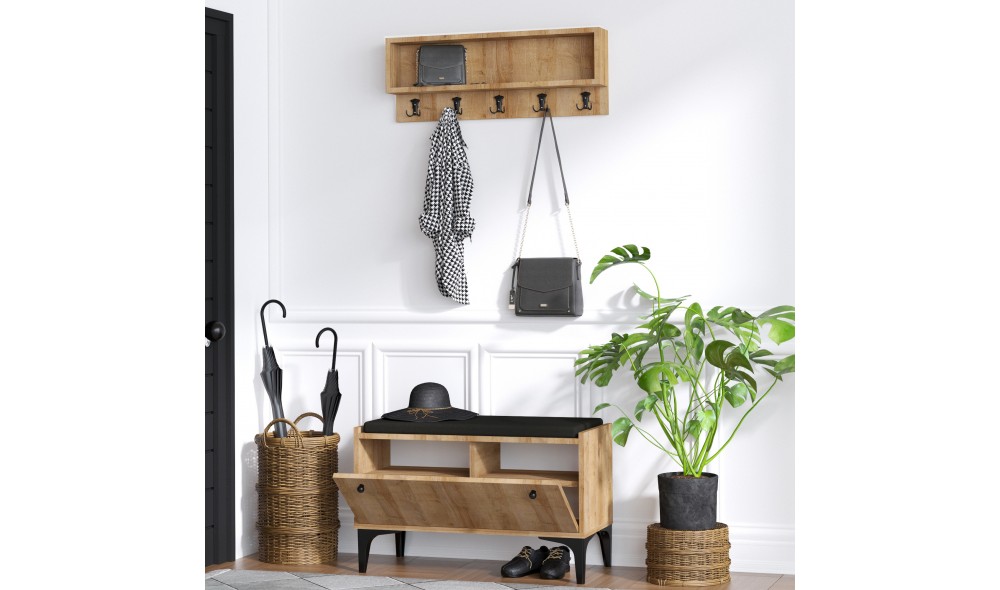 Pantofar, Lena, Stejar, 80 x 49 x 35 cm