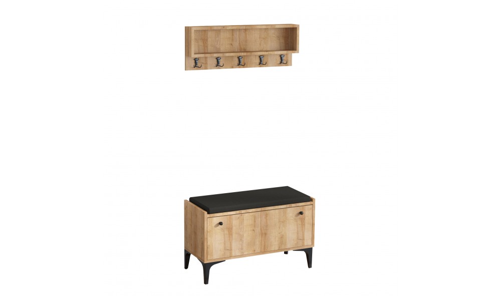 Pantofar, Lena, Stejar, 80 x 49 x 35 cm