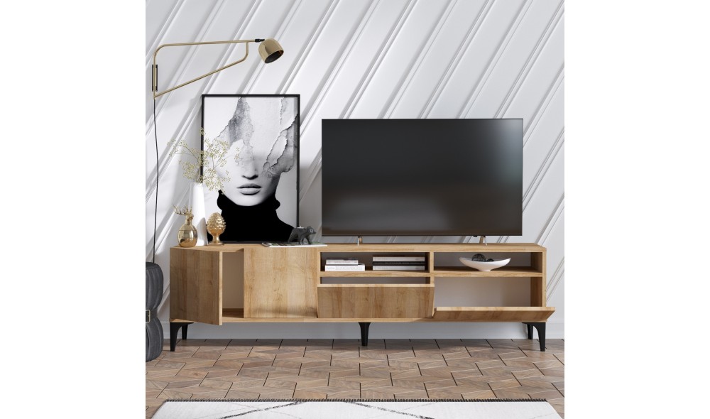 Suport TV, Ross, Stejar, 180 x 52 x 35 cm