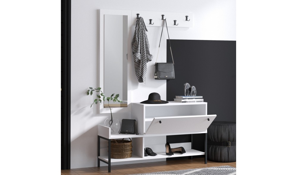 Pantofar, Lopp, AlbNegru, 120 x 70 x 35 cm