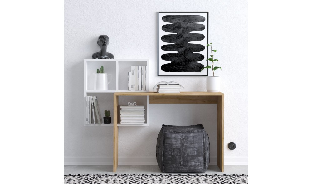 Birou de studiu, Adell, AlbStejar, 98 x 124 x 45 cm