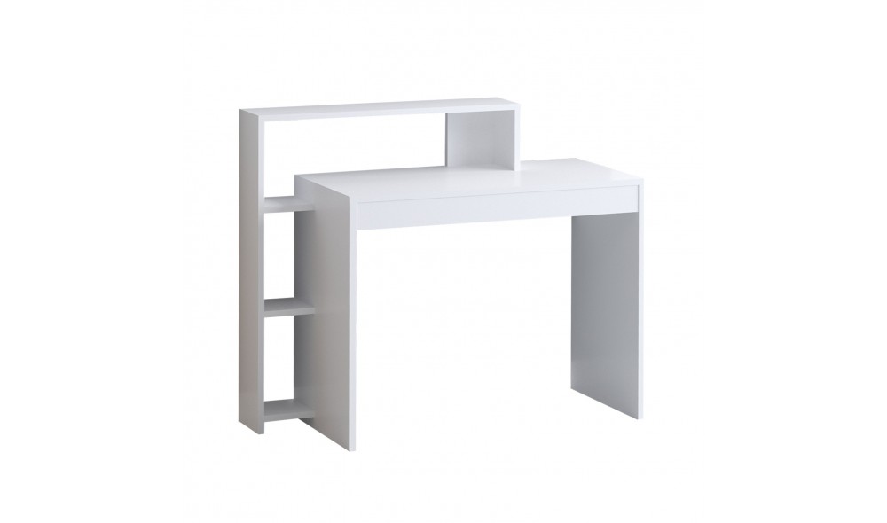 Birou de studiu, Trella, Alb, 95 x 117 x 45 cm