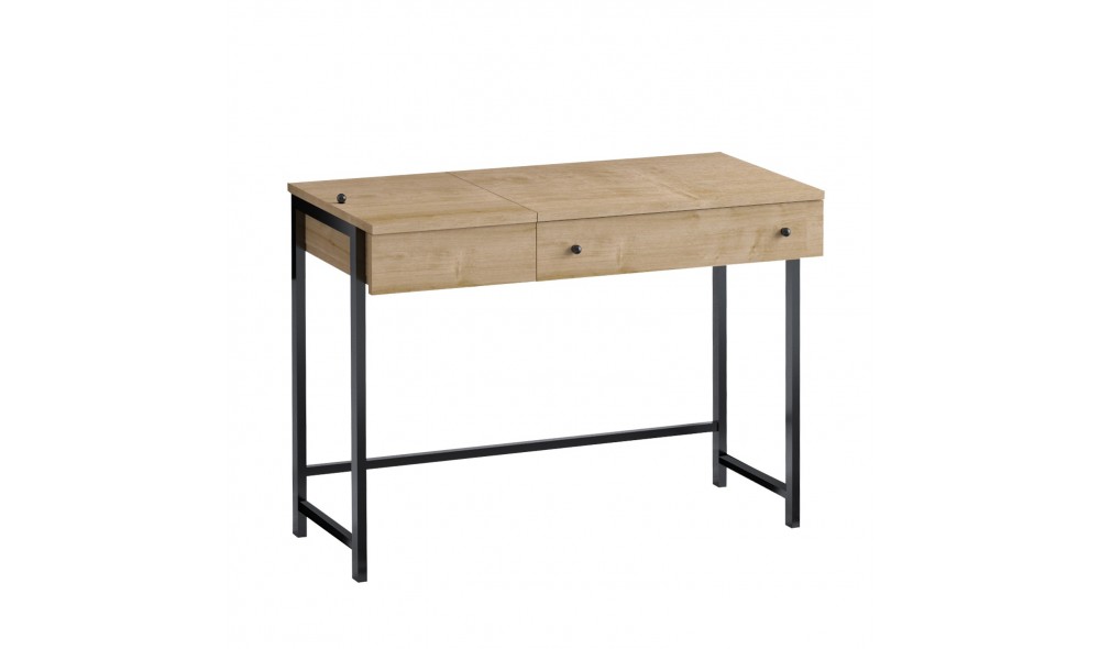 Birou de studiu, Ren - Dec0085, StejarNegru, 100 x 74 x 45 cm