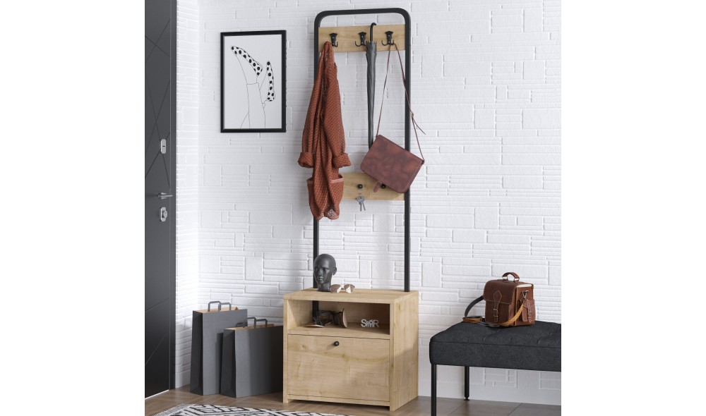 Antreu, Quinn, Stejar safir, 50 x 170 x 35 cm