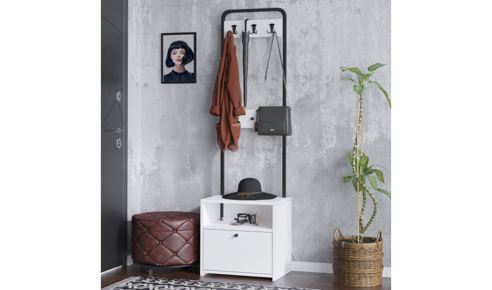 Antreu, Tina, AlbNegru, 50 x 170 x 35 cm