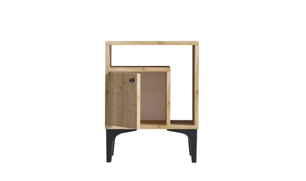 Noptiera, Nuno, Stejar safir, 40 x 55 x 35 cm