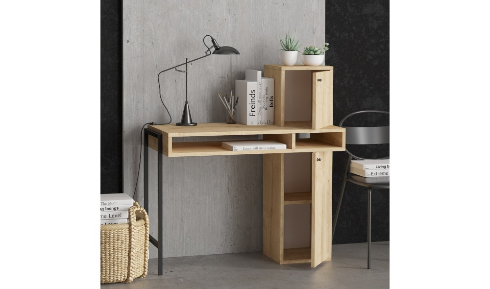 Birou de studiu, Dora Dec0138, StejarNegru, 102 x 106 x 45 cm