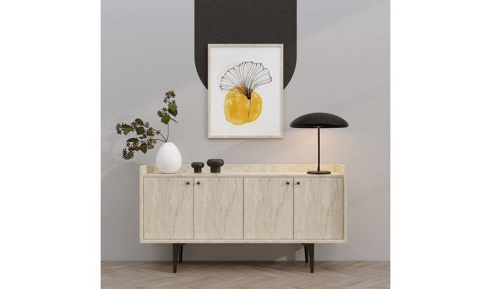 Consola, Navi, Travertin, 150 x 80 x 40 cm