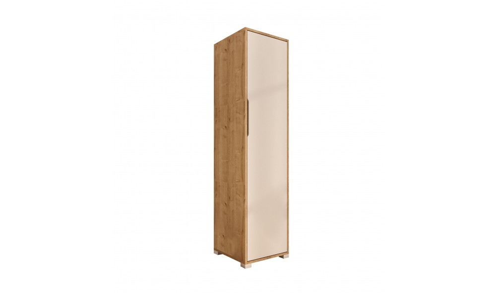 Dulap, Flora 47 - Sapphire Oak, White, 47 x 183 x 45 cm
