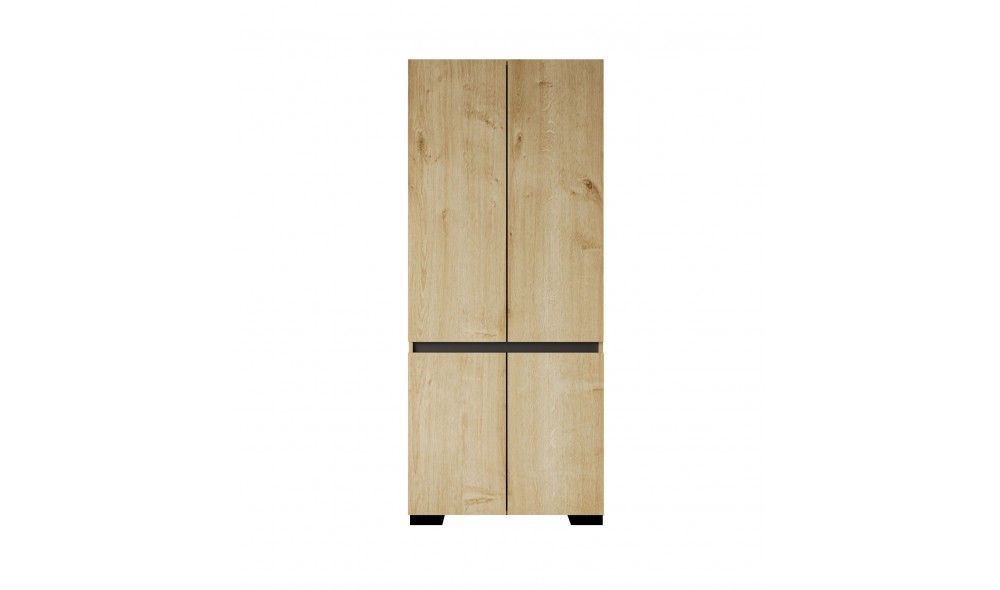 Dulap, Floransa 90 - Sapphire Oak, Anthracite v2, 90 x 210 x 52 cm