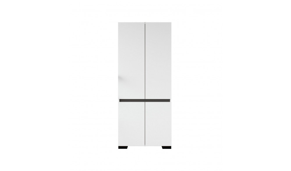 Dulap, Floransa 90 - White, Anthracite, 90 x 210 x 52 cm