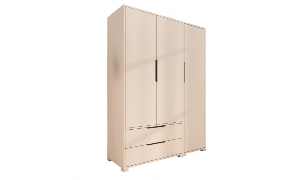 Dulap, Flora 137 - White, 137 x 183 x 45 cm