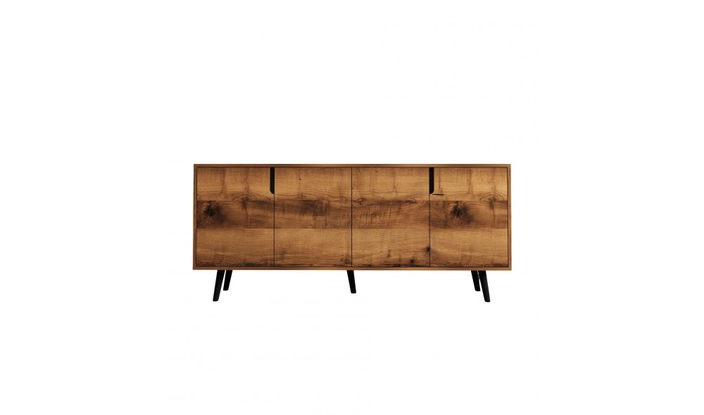 Consola, Latina Modern 180 - Walnut, 180 x 80 x 45 cm