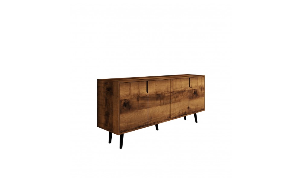 Consola, Latina Modern 180 - Walnut, 180 x 80 x 45 cm