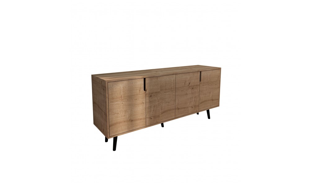 Consola, Latina Modern 180 - Sapphire Oak, 180 x 80 x 45 cm