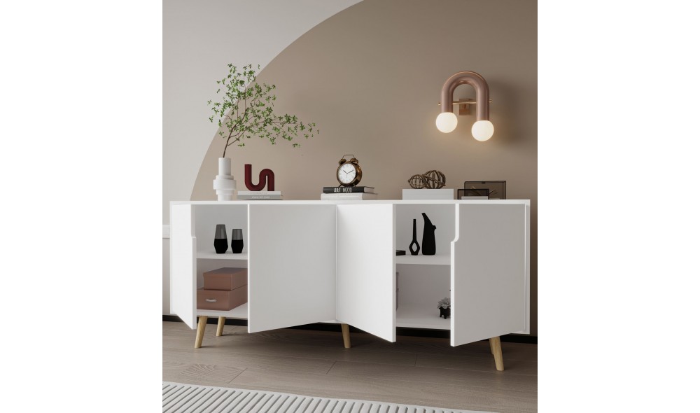 Consola, Latina Modern 180 - White, 180 x 80 x 45 cm