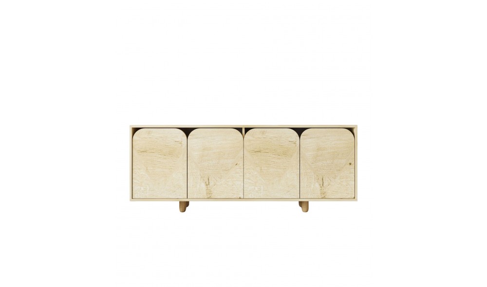 Consola, Lazio Bohem 180 - Sapphire Oak, 180 x 75 x 45 cm