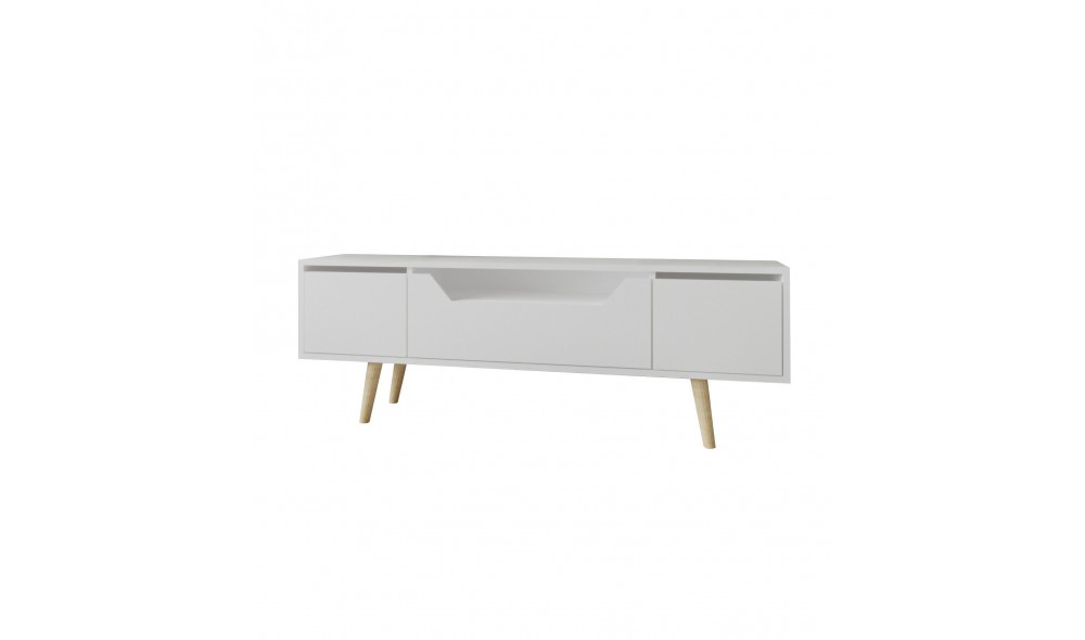 Comoda TV, Roma 150 - White, 150 x 53 x 29,8 cm